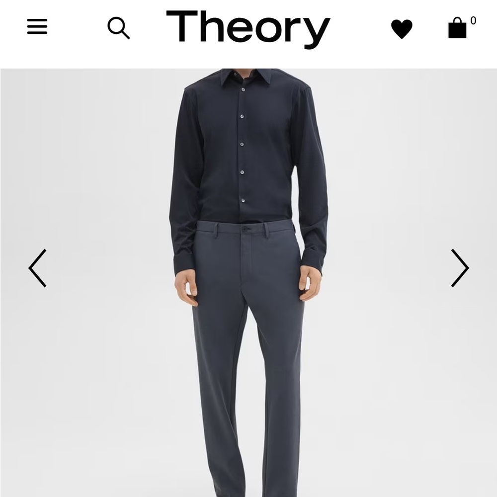 Theory Gray Chinos